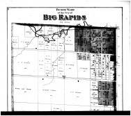 Big Rapids City - Fourth Ward - Above, Mecosta County 1879